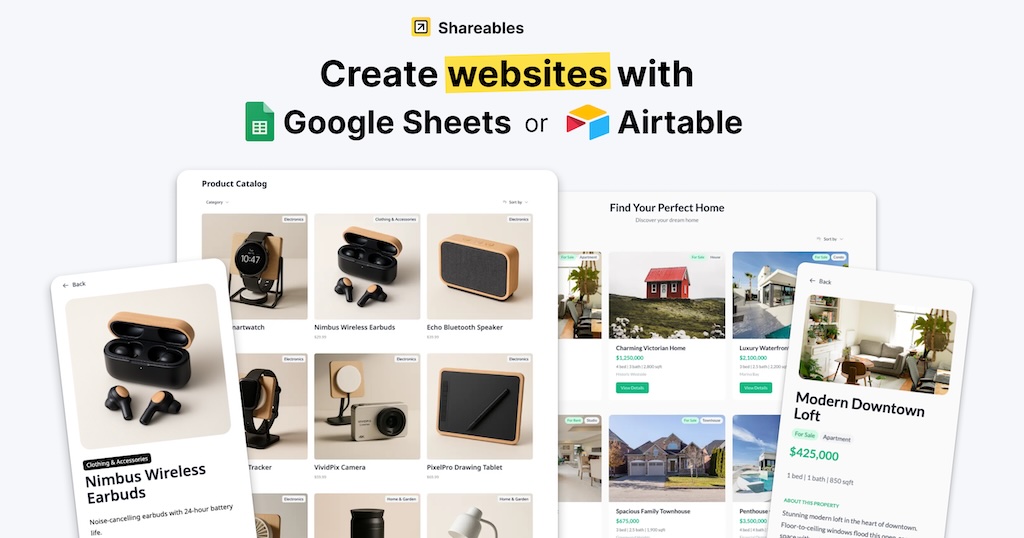 Shareables Screenshot