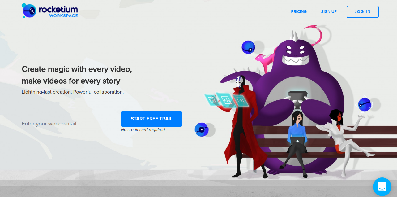 Rocketium Workspace | PitchWall