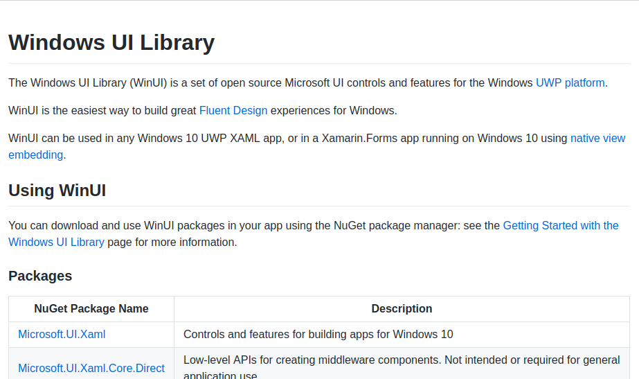 Wind Ui Library Windows UI Library | PitchWall