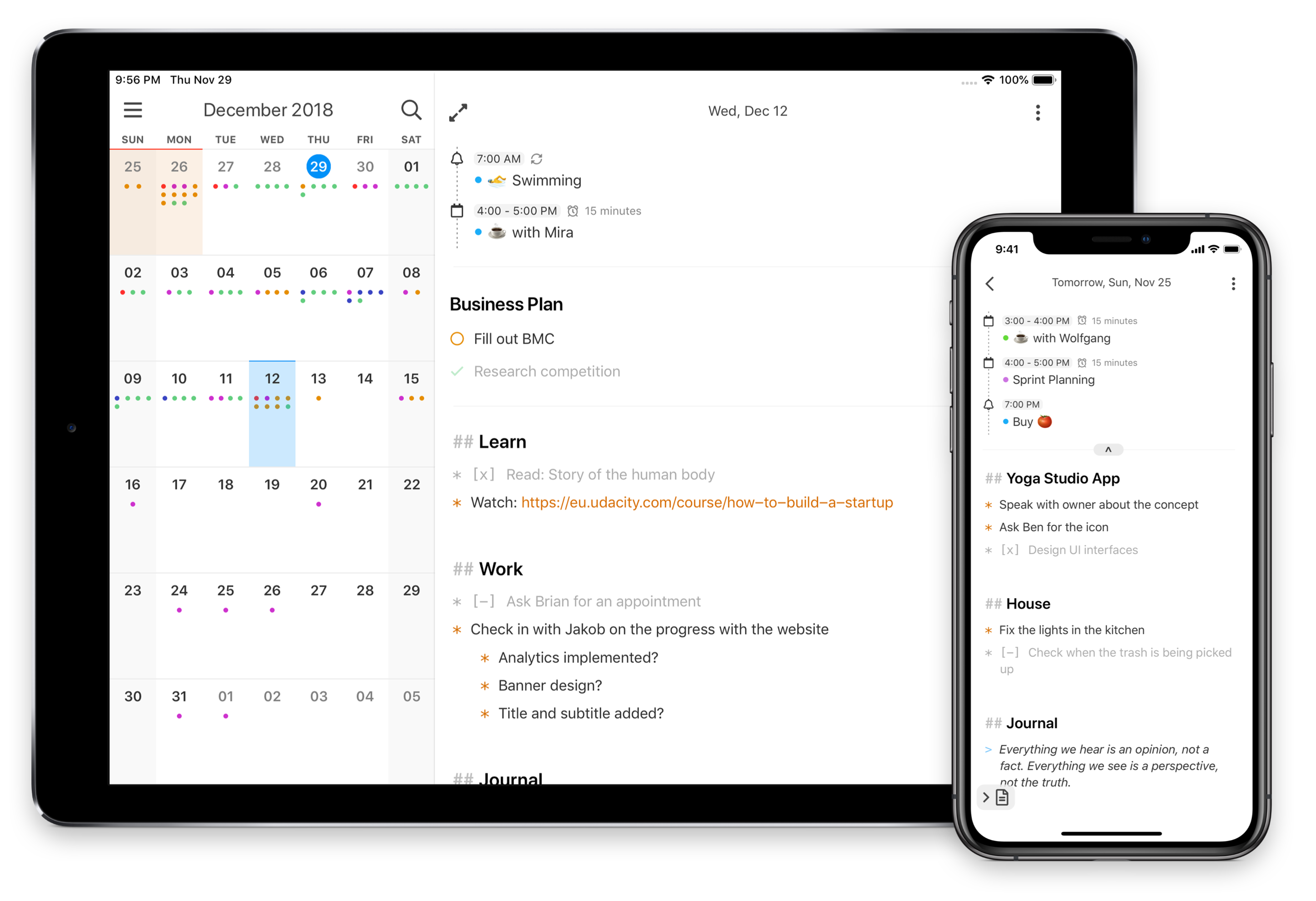 NotePlan 2 on iOS | PitchWall