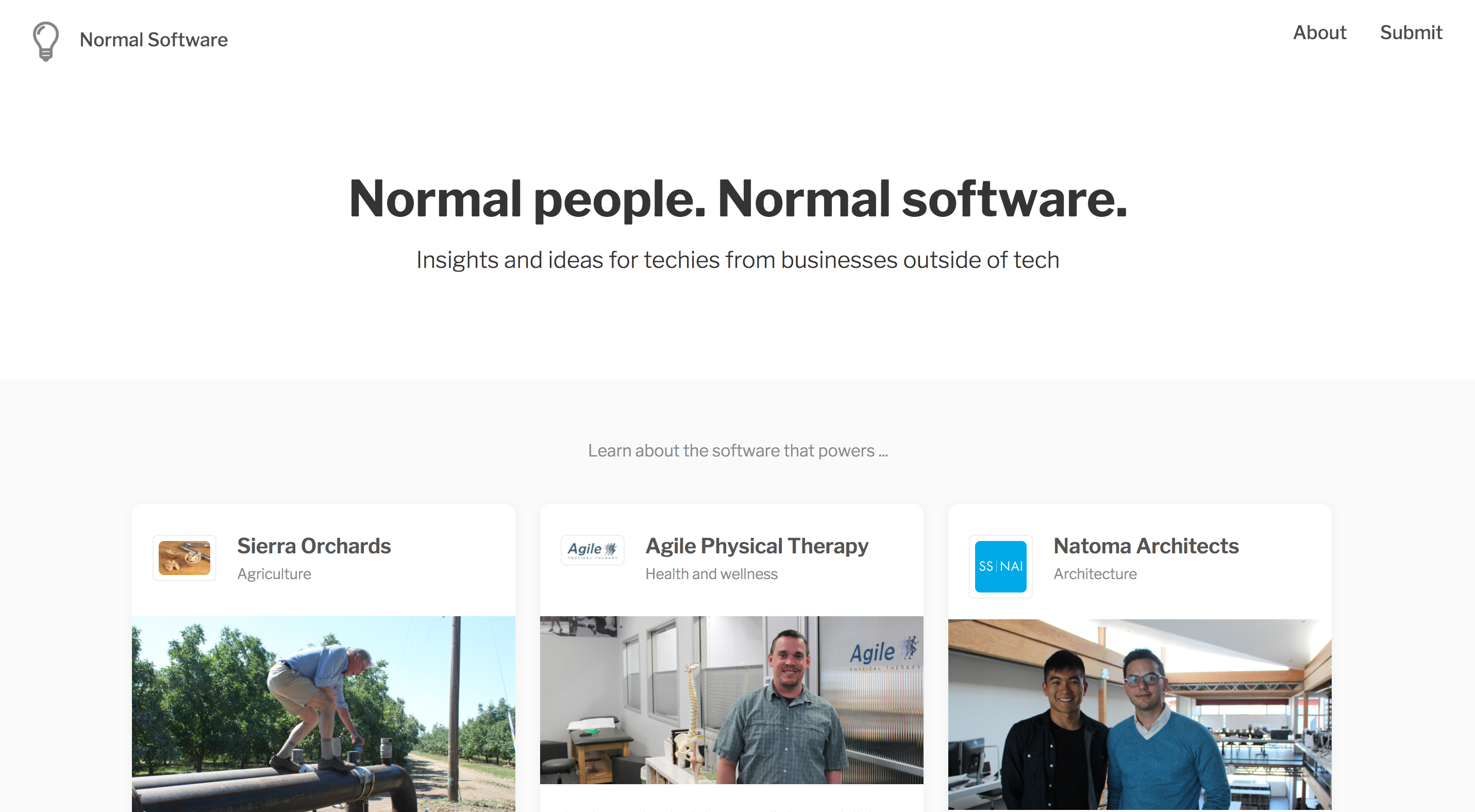 Normal Software | PitchWall