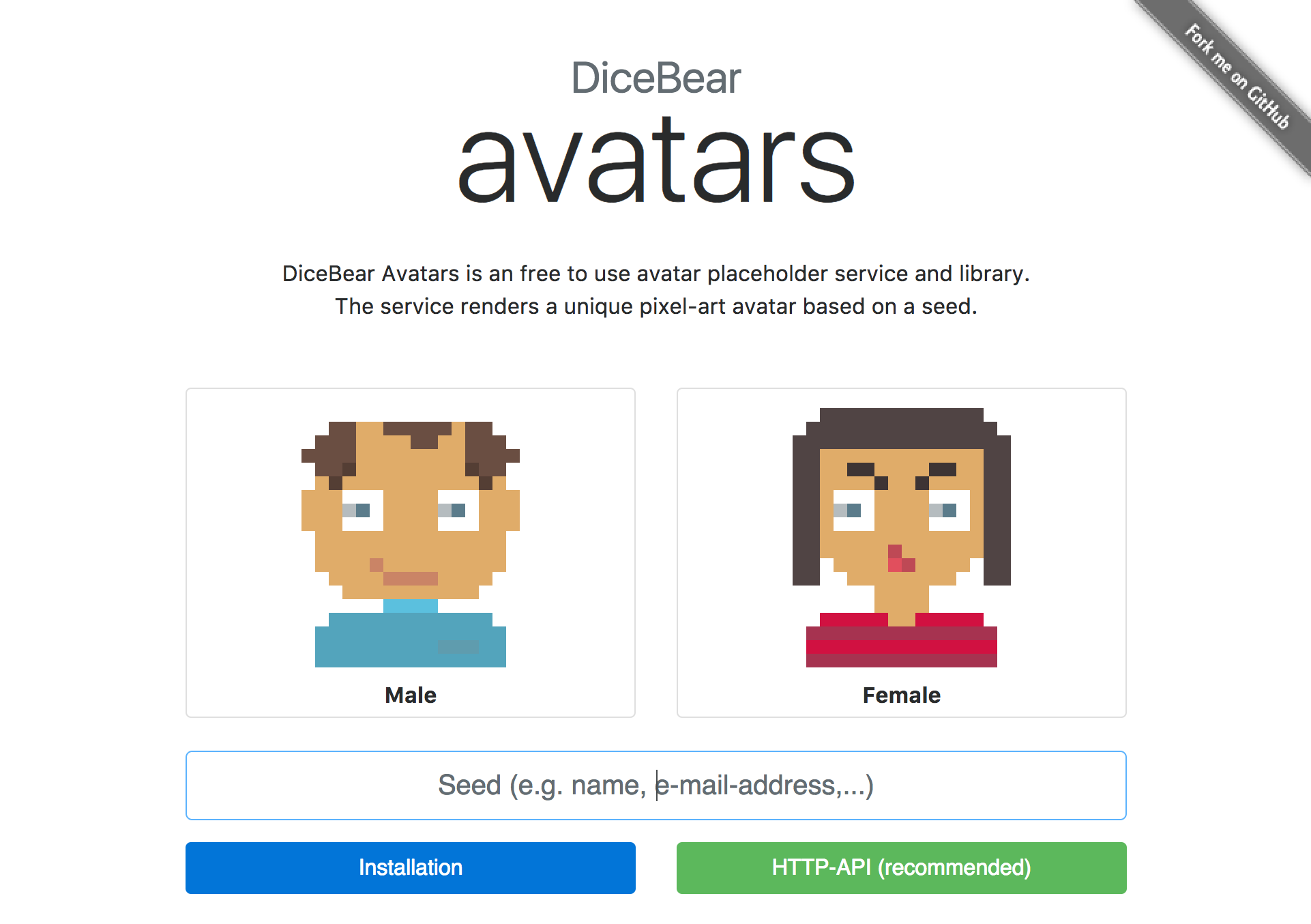 dicebear python api wrapper | dicebear python api... DiceBear Avatars | PitchWall