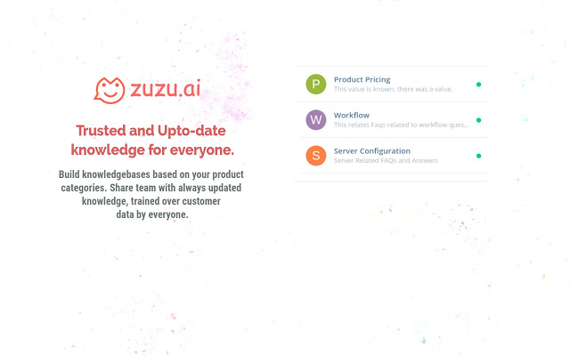 Zuzu: AI Assistant for Teams | PitchWall
