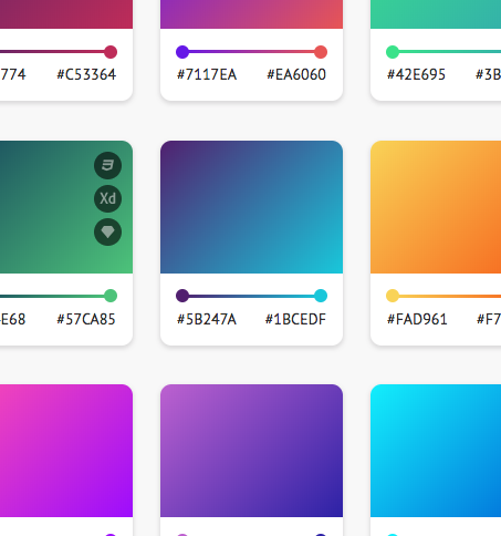 Gradient Cards | PitchWall