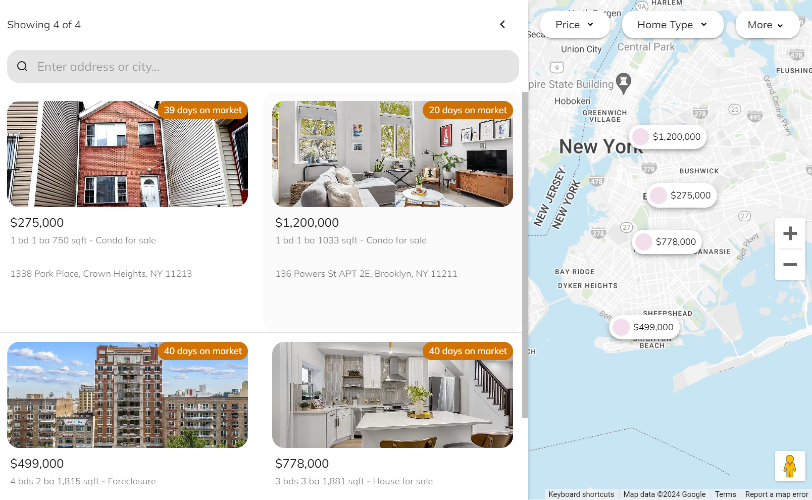 No Code Map App Pitchwall