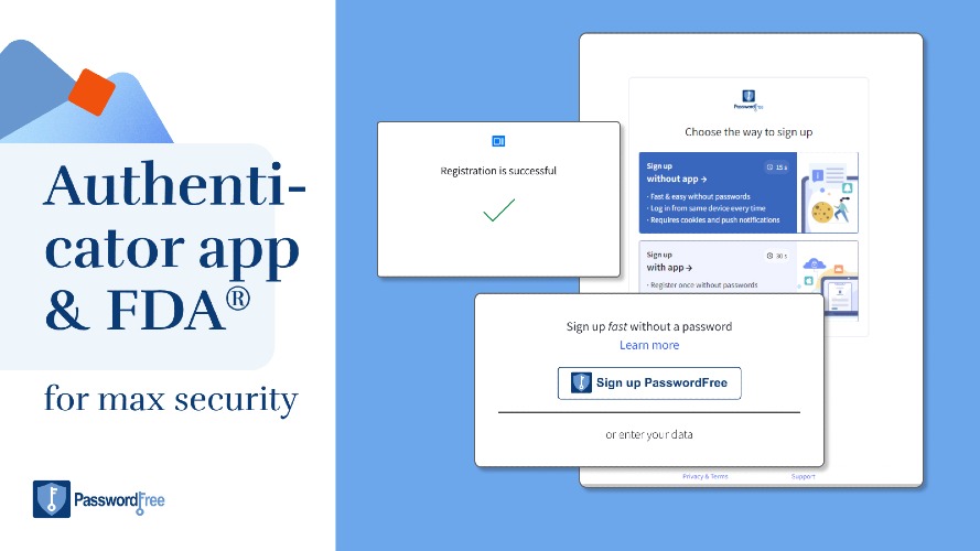 PasswordFree Instant Login App | PitchWall
