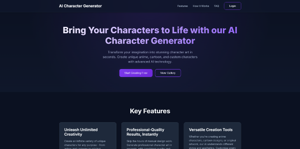 AI Character Generator